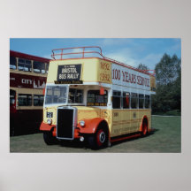 Plymouth Corp. Leyland ""Opentop"" in Centenary li Print