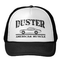 Plymouth Duster American Muscle Car Mesh Hats