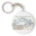 Plymouth Duster text keychains