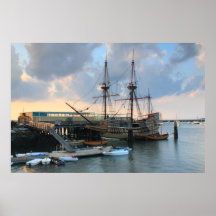 Plymouth Mayflower II Poster