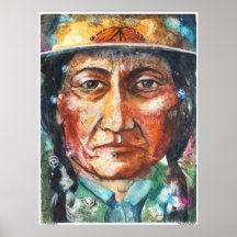 PMACarlson Chief Sitting Bull Poster