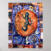 PMACarlson  Lizard II Poster