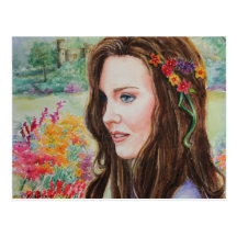 PMACarlson Princess Kate Postcard