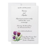 PMACarlson Tulips Wedding Invitation