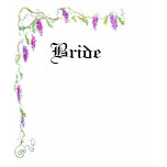 PMACarlson Wisteria Bride T shirt