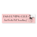 PMS HUNTING CLUB bumper stickers