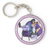 PMS Keychain- Pandora's Box Purple 2