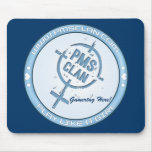 PMS Mousepad- Blue Logo 2
