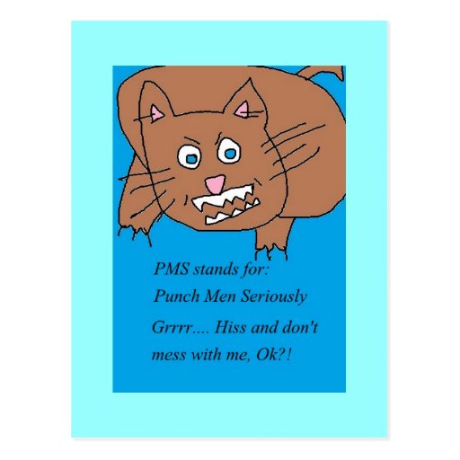 PMS postcard