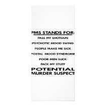 PMS Stands For Rack Card Design