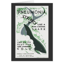 Pneumonia Strikes Card