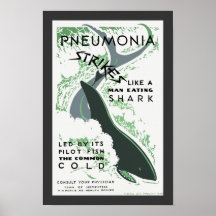 Pneumonia Strikes Print