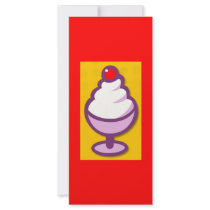 png_2299-Cartoon-Ice-Cream-Sundae-With-A-Cherry Personalized Rack Card
