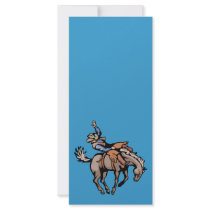 png_cowboys_4162007-108 Rodeo Cowboys Horses Customized Rack Card