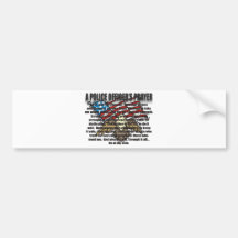 PO PRAYER BUMPER STICKER