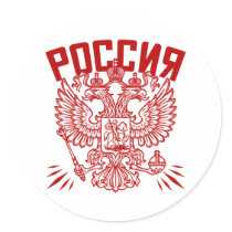 Poccnr Russia Stickers