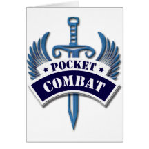 Pocket Combat Greeting Card