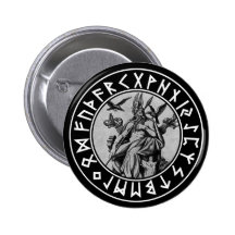 pocket Odin Shield on Blk Pins