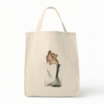 Pocket Rat (face) Canvas Bags