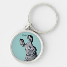 Pocket Rhino Key Chain