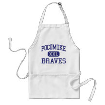 Pocomoke Braves Middle Pocomoke City Apron