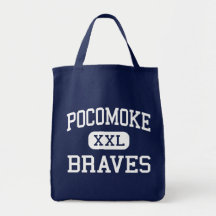 Pocomoke Braves Middle Pocomoke City Bags