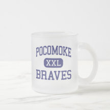 Pocomoke Braves Middle Pocomoke City Coffee Mugs