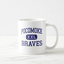 Pocomoke Braves Middle Pocomoke City Mugs