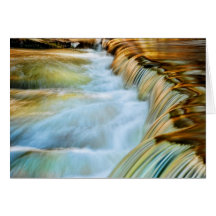 Poconos Waterfall Card