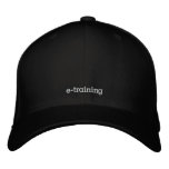 pod-e-training Black Wool Baseball Cap embroidered hats