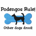 Podengos Rule Embroidered Polo Shirt embroidered shirts