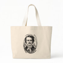 Poe 2~~~Edgar Allen Poe~~~~Altered Art Bags