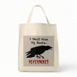 'Poe-tic' Reader Tote Bags