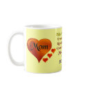 Poem for Mum mugs