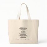 poem tote bag