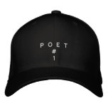 POET # 1 embroidered hats