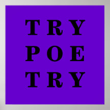 Poetry Print