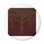Poetry Tree Art Fridge Magnets