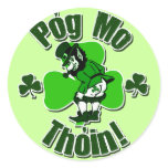 Pog Mo Thoin Irish Tshirts stickers