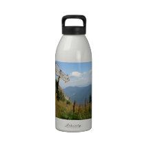 Poiana Brasov Romania View Water Bottle