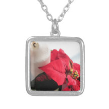 Poinsettia with Candle Pendant