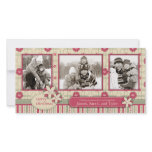 Poinsettias Photo Card Trio photo cards
