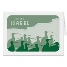 Point Isabel Curlews Card