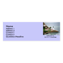 Point Loma Lighthouse / San Diego, California Business Card