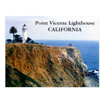Point Vicente Lighthouse, California Postcard