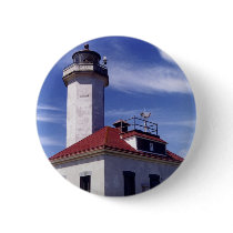 Point Wilson Lighthouse Pinback Buttons