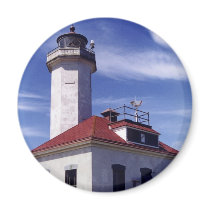 Point Wilson Lighthouse Refrigerator Magnets