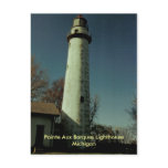 Pointe Aux Barques Lighthouse, Michigan Post Card