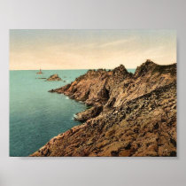 Pointe du Raz, Douarnenez, France classic Photochr Posters