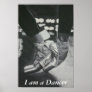 Pointe , I am a Dancer Print